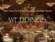 weddings - Buffalo Thunder Resort & Casino