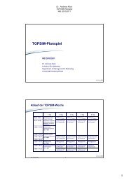 TOPSIM-Planspiel - Mercator School of Management