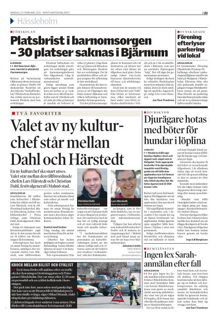 Del A - Kristianstadsbladet