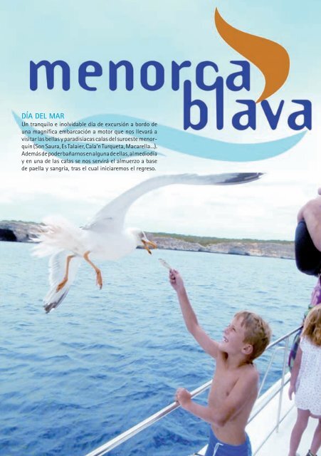 GuÃ­a Menorca 2009.indd - Travelplan - Mayorista de viajes