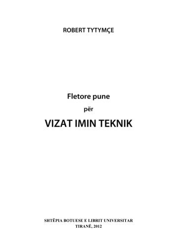 Vizatimi Teknik-Fletore Pune