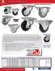 Durable Superior CastersÂ® 11 / 12 General Duty Series - Caster City