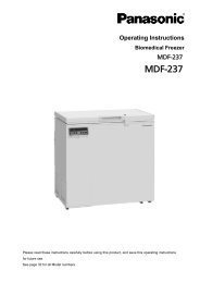MDF-237 - Panasonic Biomedical