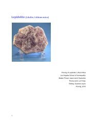 Lilalite, Lithium mica - Northwestern Academy of Homeopathy