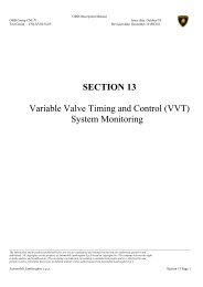 Variable Valve Timing and Control (VVT - Automobili Lamborghini ...