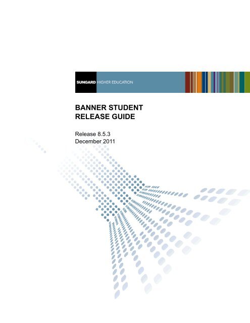 Banner Student Release Guide 8 5 3