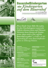 Download des Flyers - Lernen auf dem Bauernhof