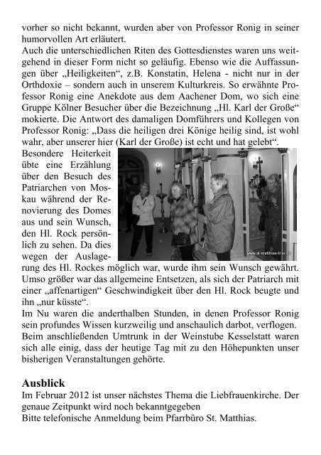 Pfarrbrief 2011_4_komp.pdf - St. Matthias