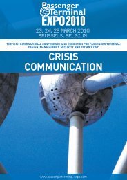 CRISIS COMMUNICATION - Passenger Terminal Expo