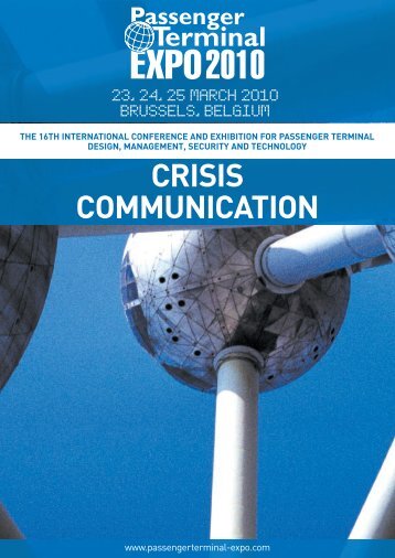 CRISIS COMMUNICATION - Passenger Terminal Expo