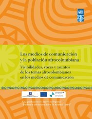 Los medios de comunicaciÃ³n y la poblaciÃ³n afrocolombiana