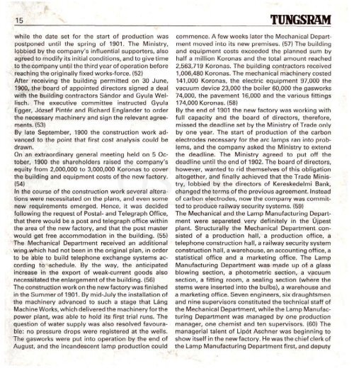 THE HISTORY OF TUNGSRAM 1896-1945 - MEK