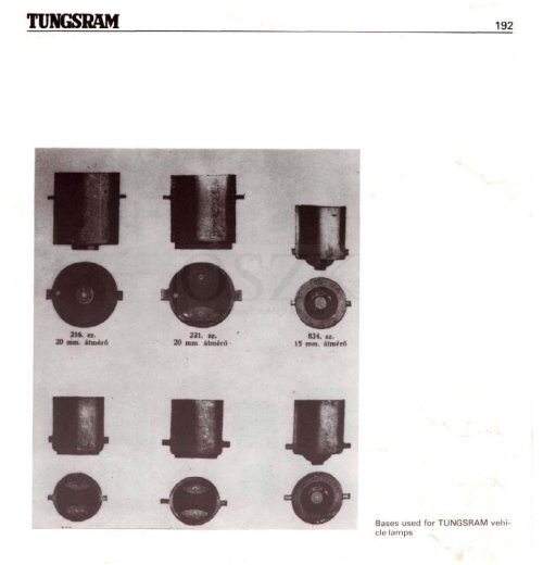 THE HISTORY OF TUNGSRAM 1896-1945 - MEK