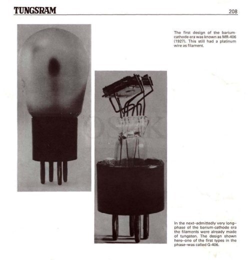 THE HISTORY OF TUNGSRAM 1896-1945 - MEK