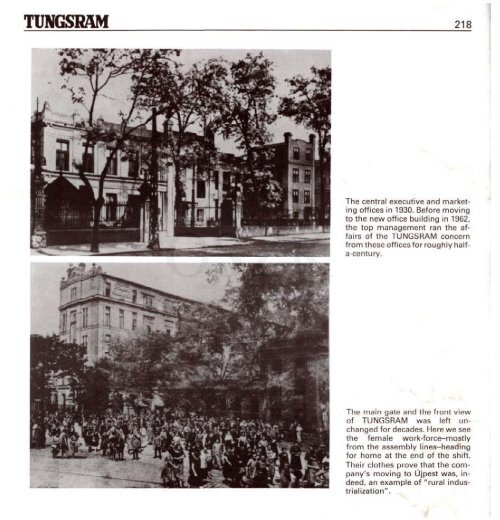 THE HISTORY OF TUNGSRAM 1896-1945 - MEK