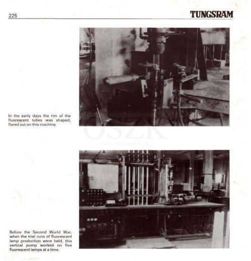 THE HISTORY OF TUNGSRAM 1896-1945 - MEK