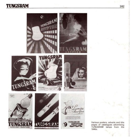 THE HISTORY OF TUNGSRAM 1896-1945 - MEK