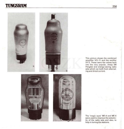 THE HISTORY OF TUNGSRAM 1896-1945 - MEK