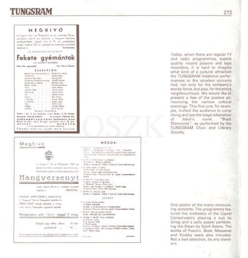 THE HISTORY OF TUNGSRAM 1896-1945 - MEK