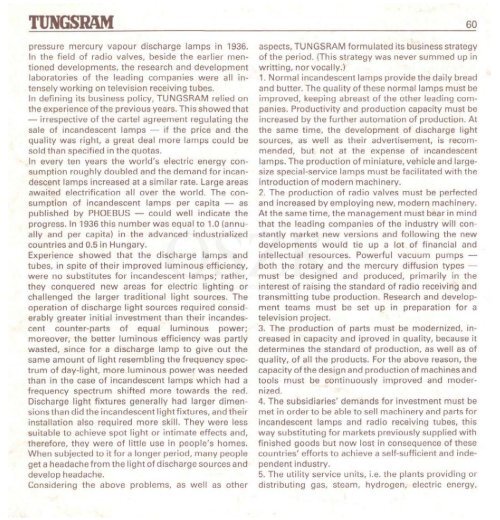 THE HISTORY OF TUNGSRAM 1896-1945 - MEK