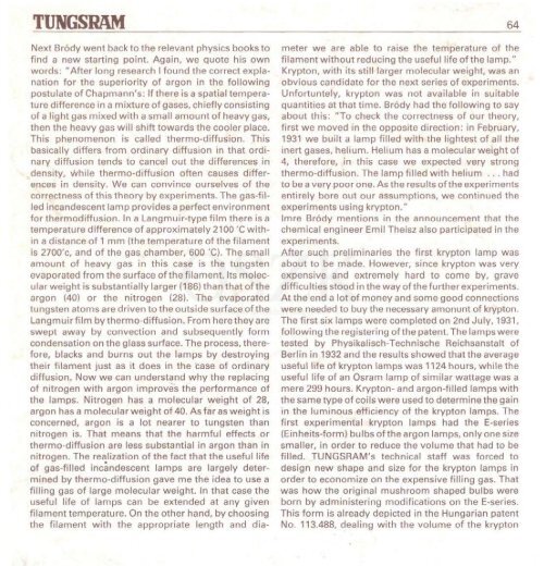 THE HISTORY OF TUNGSRAM 1896-1945 - MEK