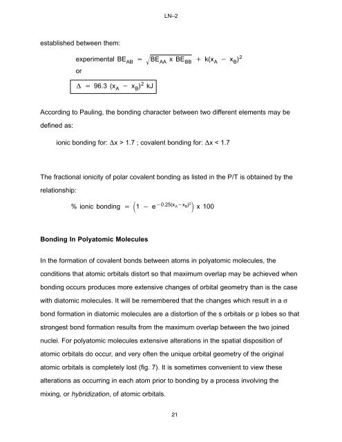 3.091 â Introduction to Solid State Chemistry Lecture Notes No. 2 ...