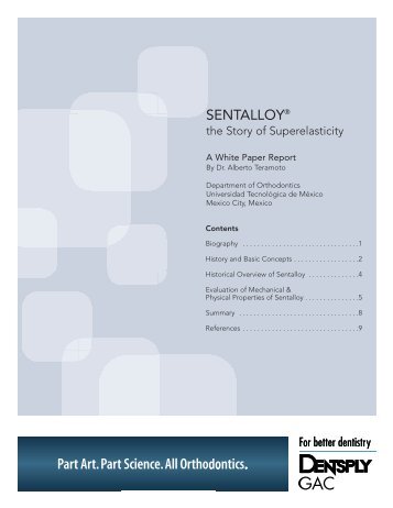 SENTALLOY® - GAC International