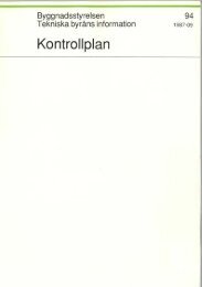 Kontrollplan