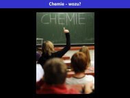 Chemie in der Schule - am Werner-von-Siemens-Gymnasium