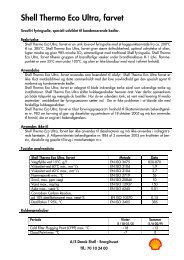 Shell Thermo Eco Ultra, farvet - dlg