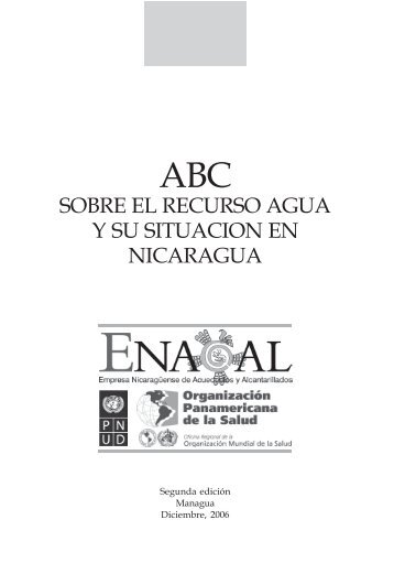 ABC sobre el Recurso Agua y su situaciÃ³n en Nicaragua - ENACAL