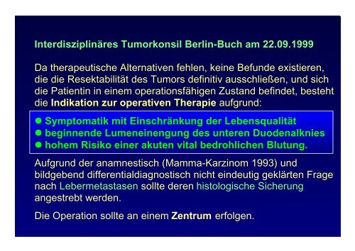 duodenaler GIST - medizin-telegramm