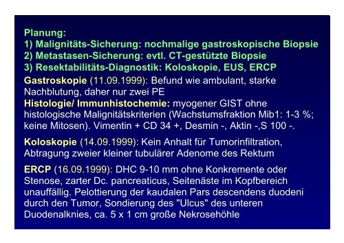 duodenaler GIST - medizin-telegramm