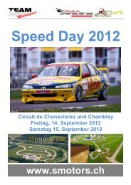 Speed Day 2012 - Sägesser Motorsport