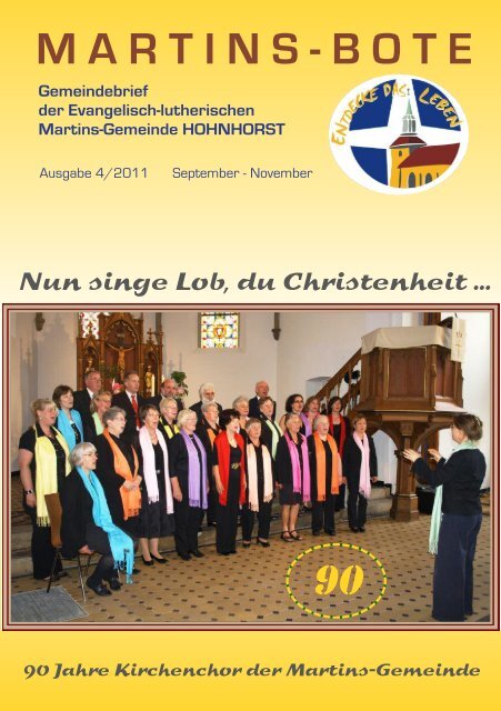 MARTINS-BOTE - Evangelische Martins-Gemeinde Hohnhorst