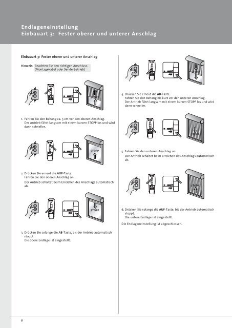 Bedienungsanleitung RolTop-868 Rollladenantrieb - Friedrich ...