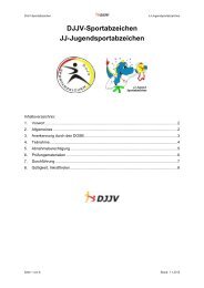 Sportabzeichen - Deutscher Ju-Jutsu Verband