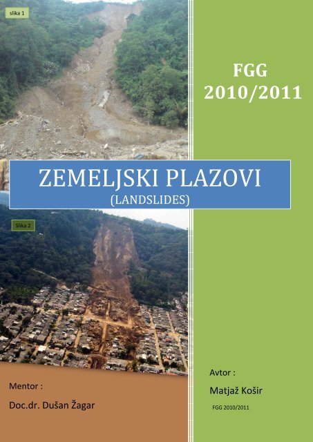 ZEMELJSKI PLAZOVI - Student Info
