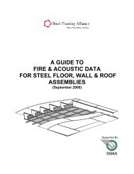 a guide to fire & acoustic data for steel floor, wall & roof assemblies