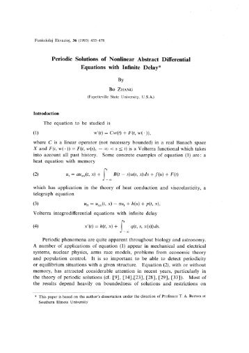 Periodic Solutions of Nonlinear Abstract Differential