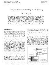 Analysis of Vacuum Venting in Die Casting - Scientia Iranica