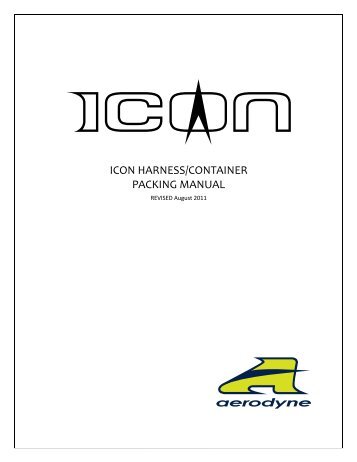 ICON HARNESS/CONTAINER PACKING MANUAL - Free