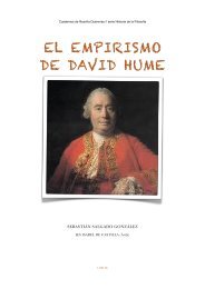 EL EMPIRISMO DE DAVID HUME