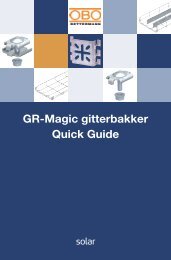 GR-Magic gitterbakker Quick Guide - Solar Danmark A/S