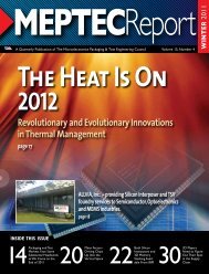 Revolutionary and Evolutionary Innovations in Thermal ... - meptec.org