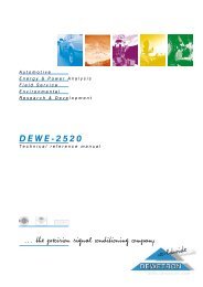 DEWE-2520 Technical reference manual - DEWETRON Download ...