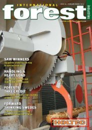 Issue 14 - February 2010 - International Forest Industries (IFI)