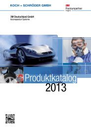 3M Preisliste / Produktkatalog Autoreparatur-Systeme - KOCH + ...