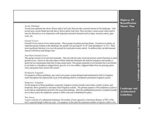 Highway 99 Beautification Master Plan - Council of Fresno County ...