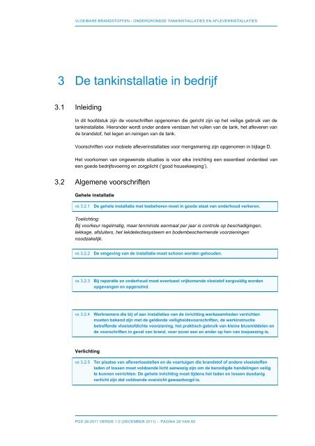 PGS 28 Vloeibare brandstoffen - Publicatiereeks Gevaarlijke Stoffen